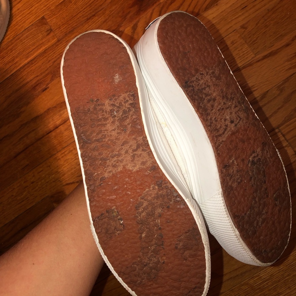 White Platform Superga’s - image 5